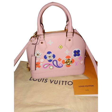 louis vuitton alma bb rose|Louis Vuitton Alma bb lining.